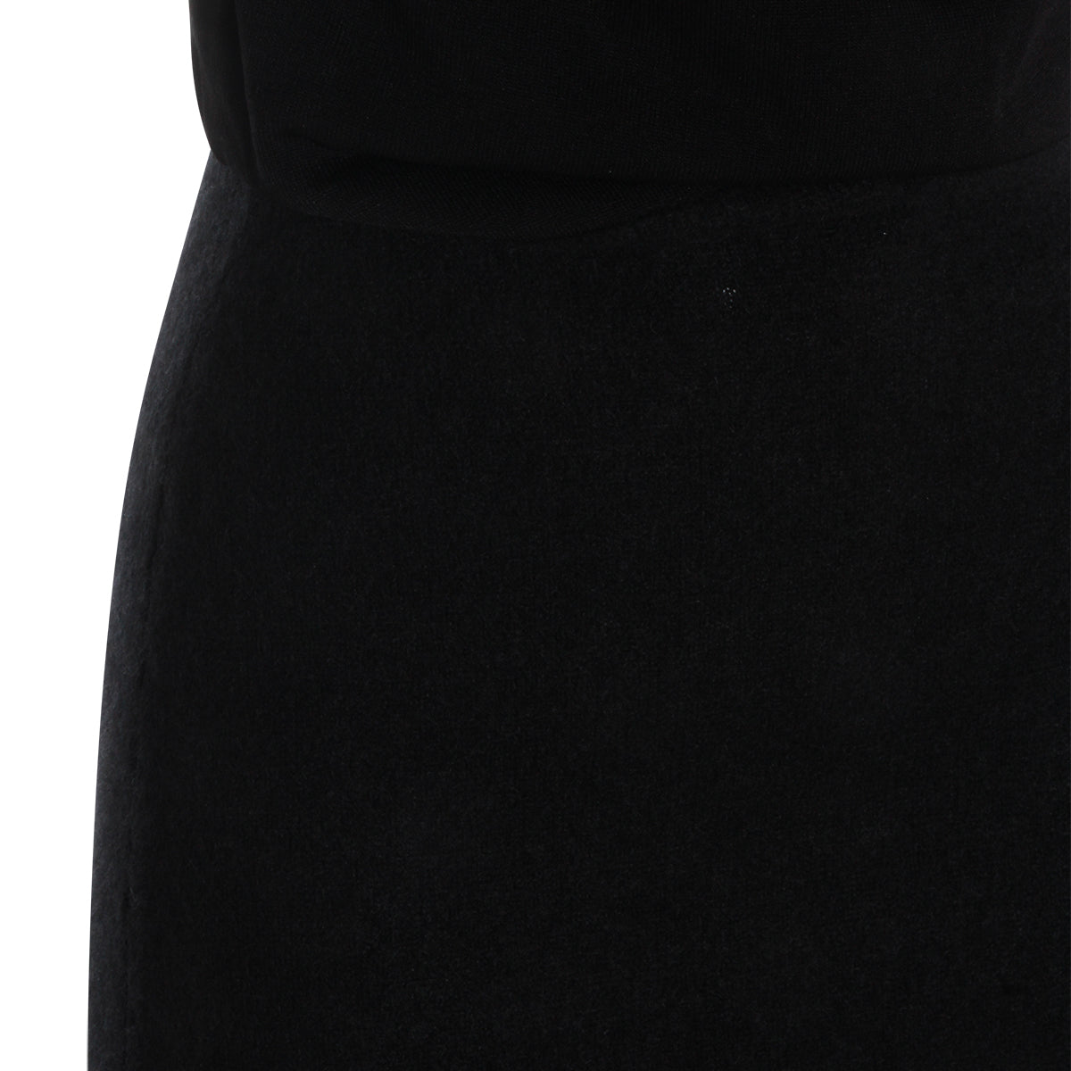 BLACK CASHMERE DRESS
