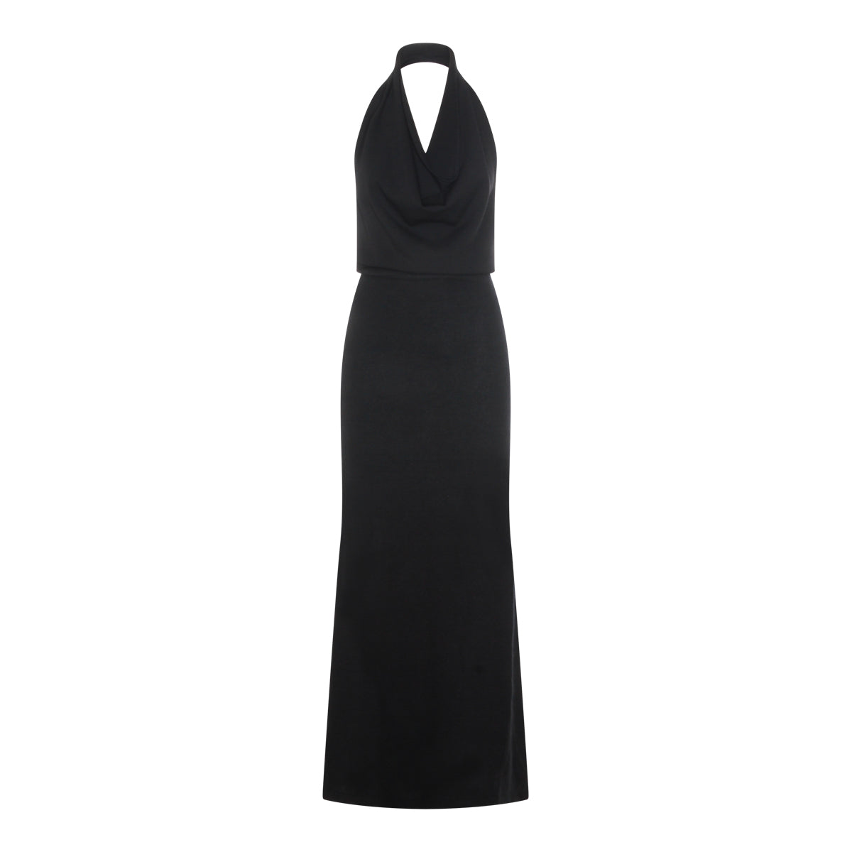 BLACK CASHMERE DRESS