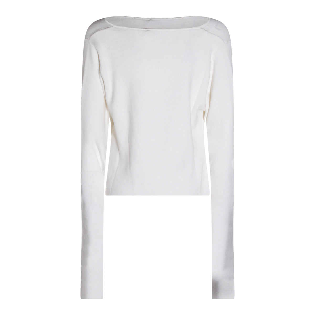 WHITE COTTON KNITWEAR