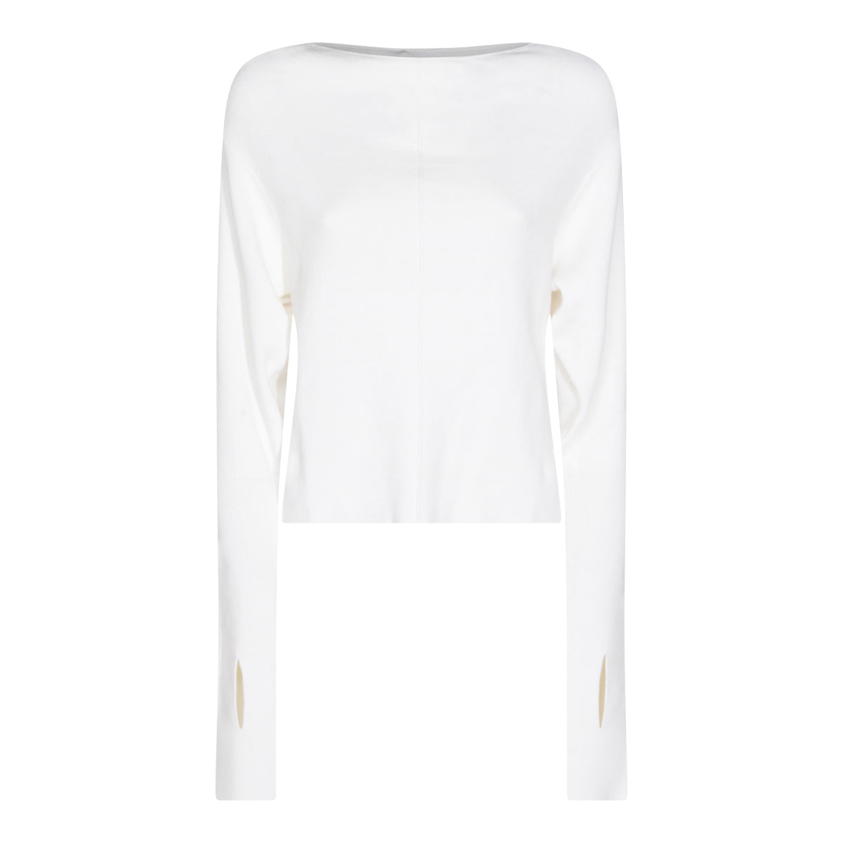WHITE COTTON KNITWEAR