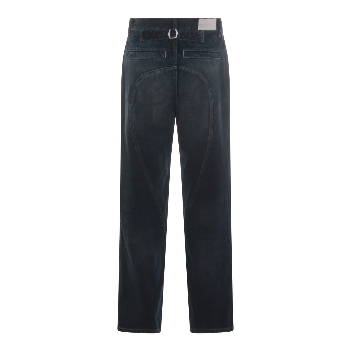 BLACK COTTON JEANS