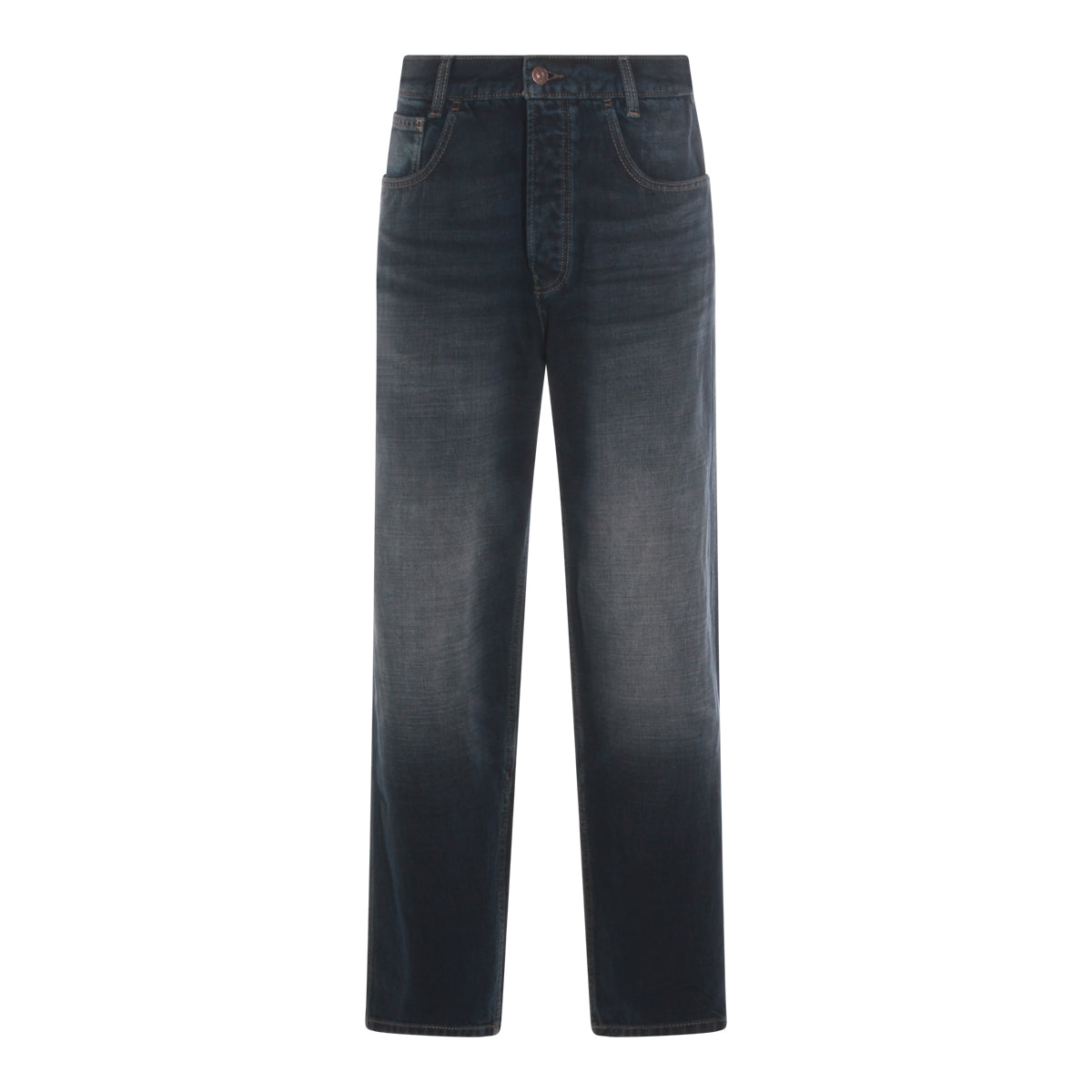 BLACK COTTON JEANS