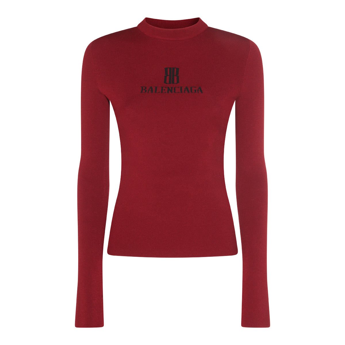RED VISCOSE KNITWEAR