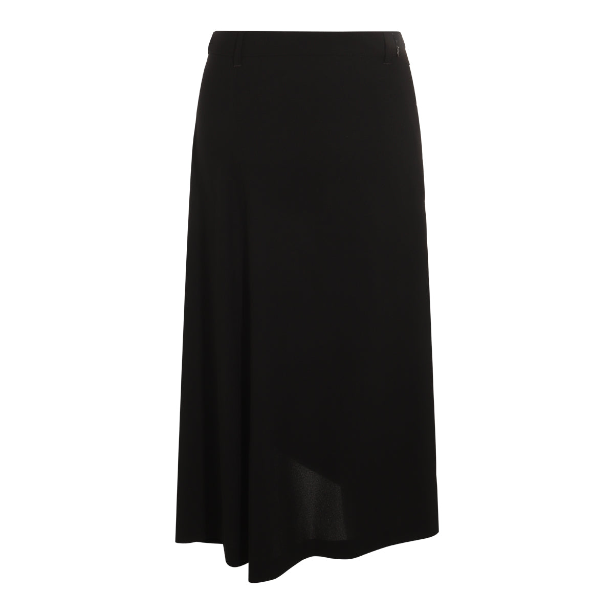 BLACK MIDI SKIRT