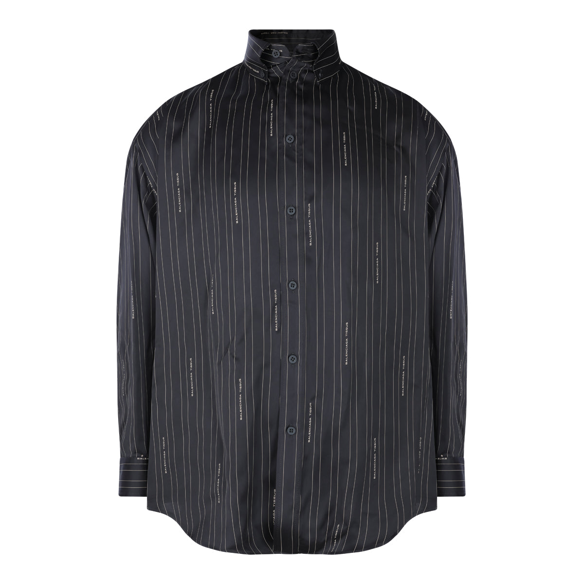 BLACK VISCOSE SHIRT