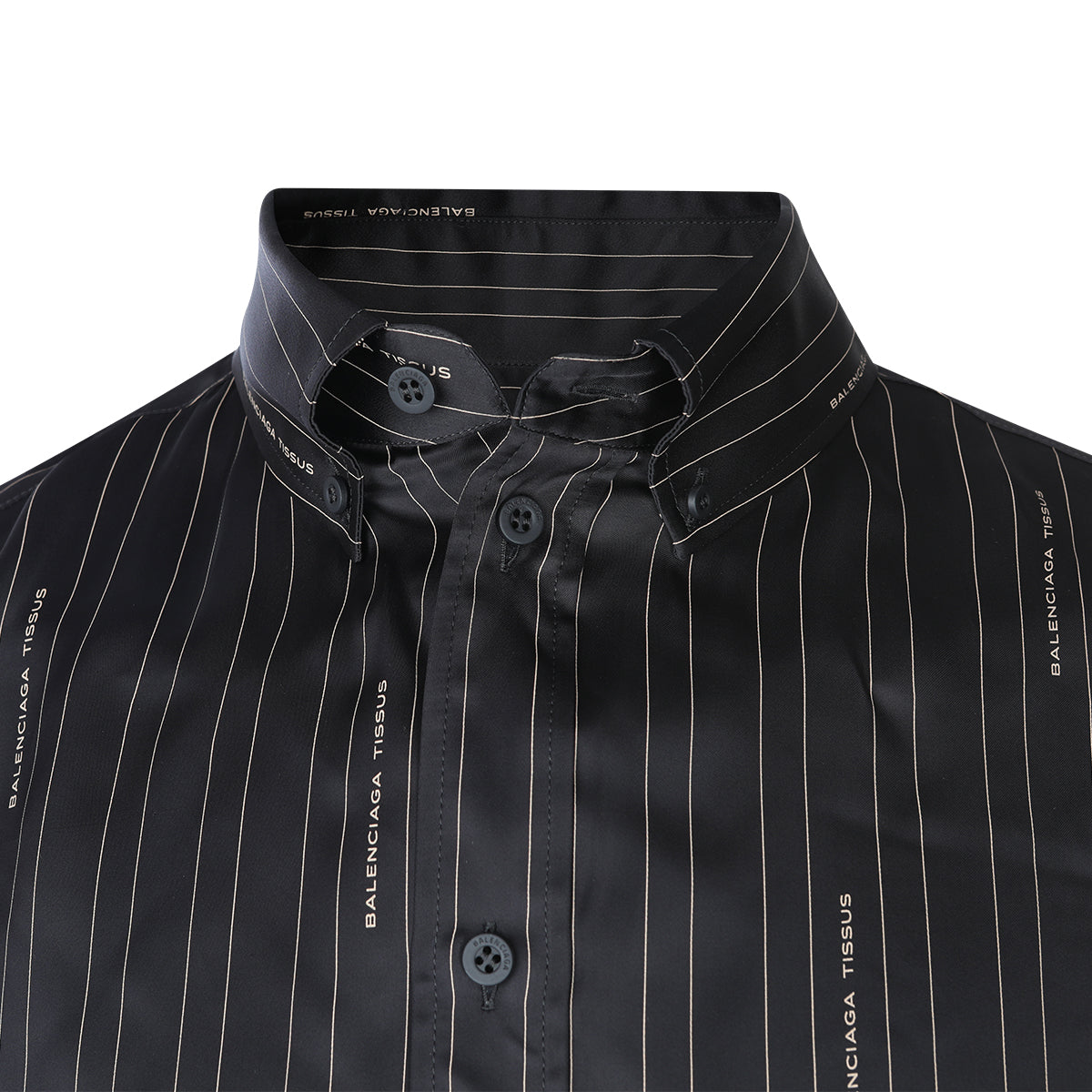 BLACK VISCOSE SHIRT