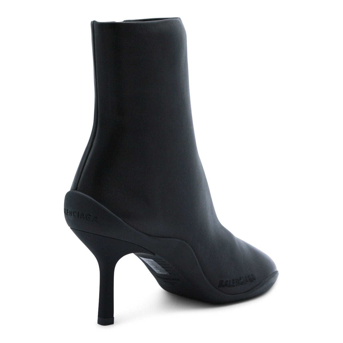 BLACK LEATHER SHIBUYA BOOTS