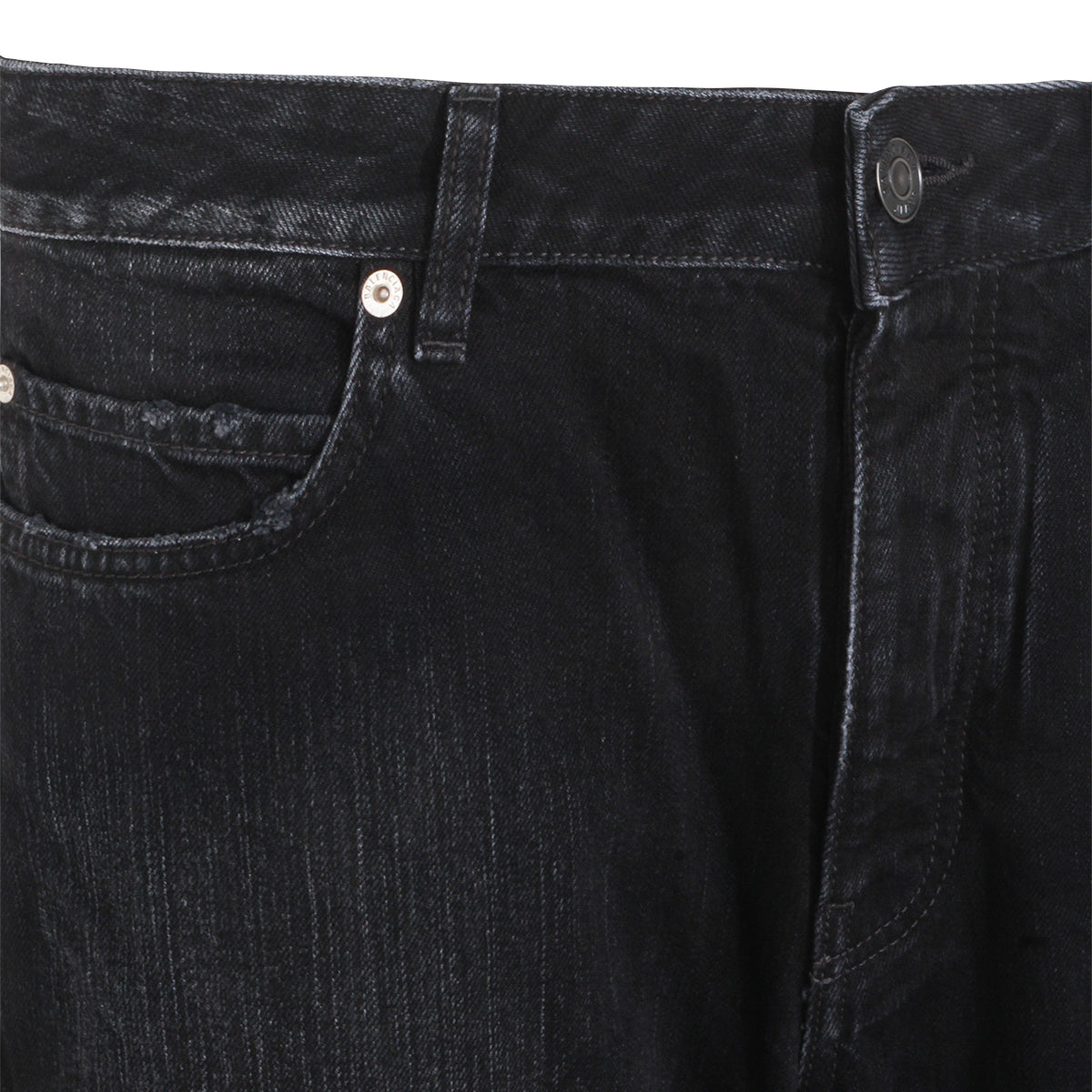 BLACK COTTON JEANS