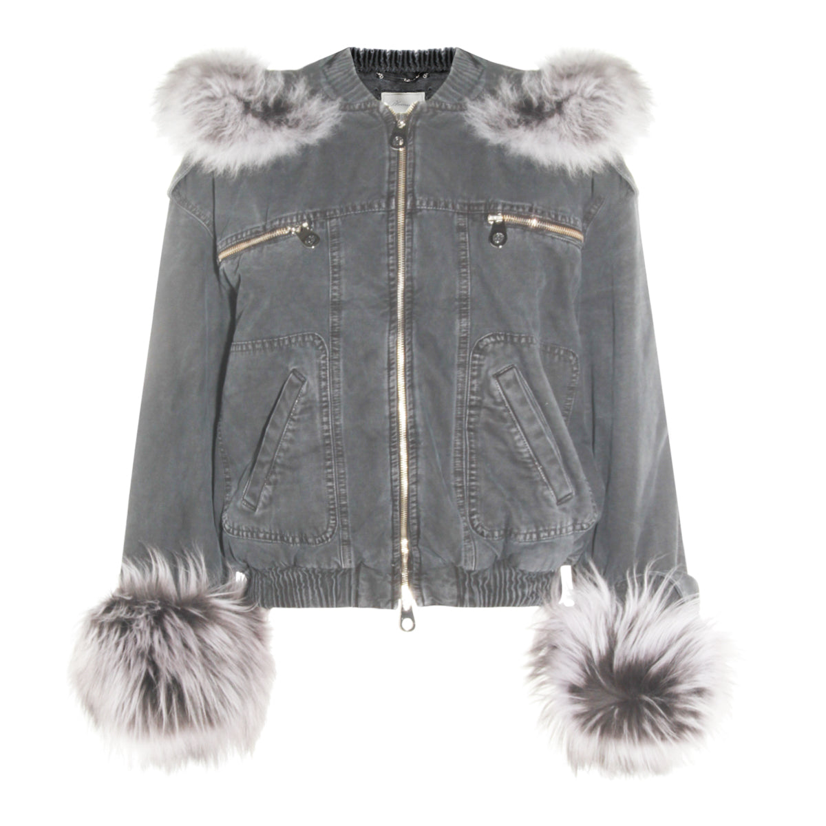 BLACK COTTON CASUAL JACKET
