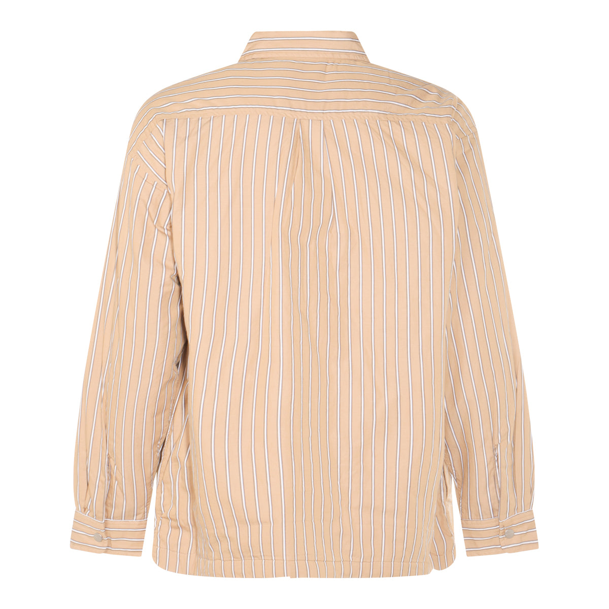 BEIGE COTTON CASUAL JACKET