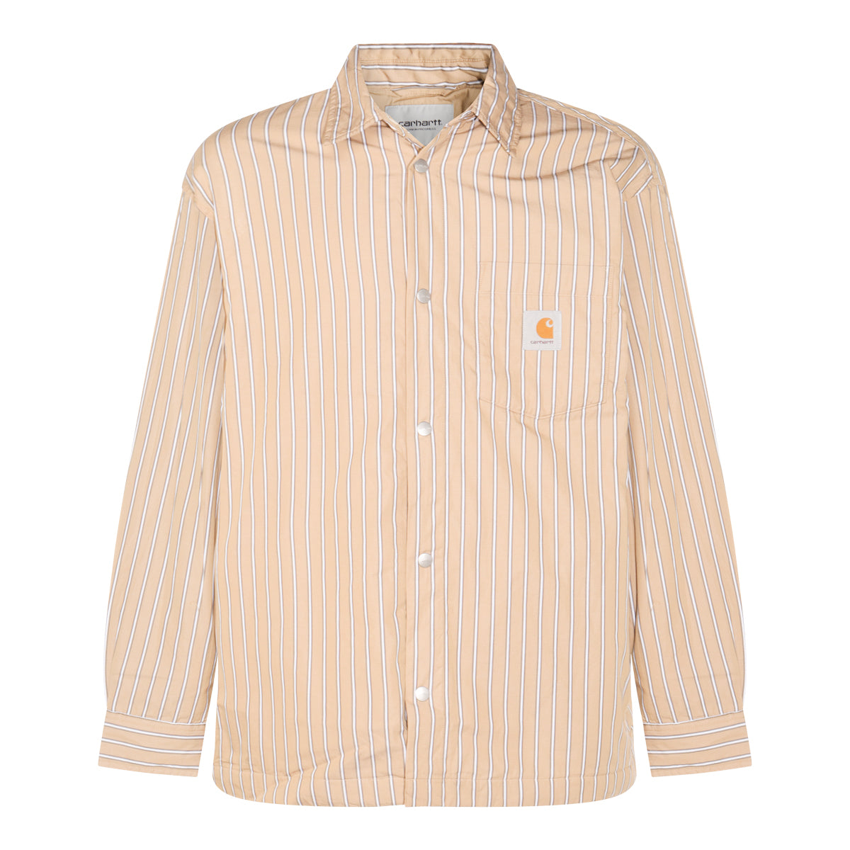BEIGE COTTON CASUAL JACKET