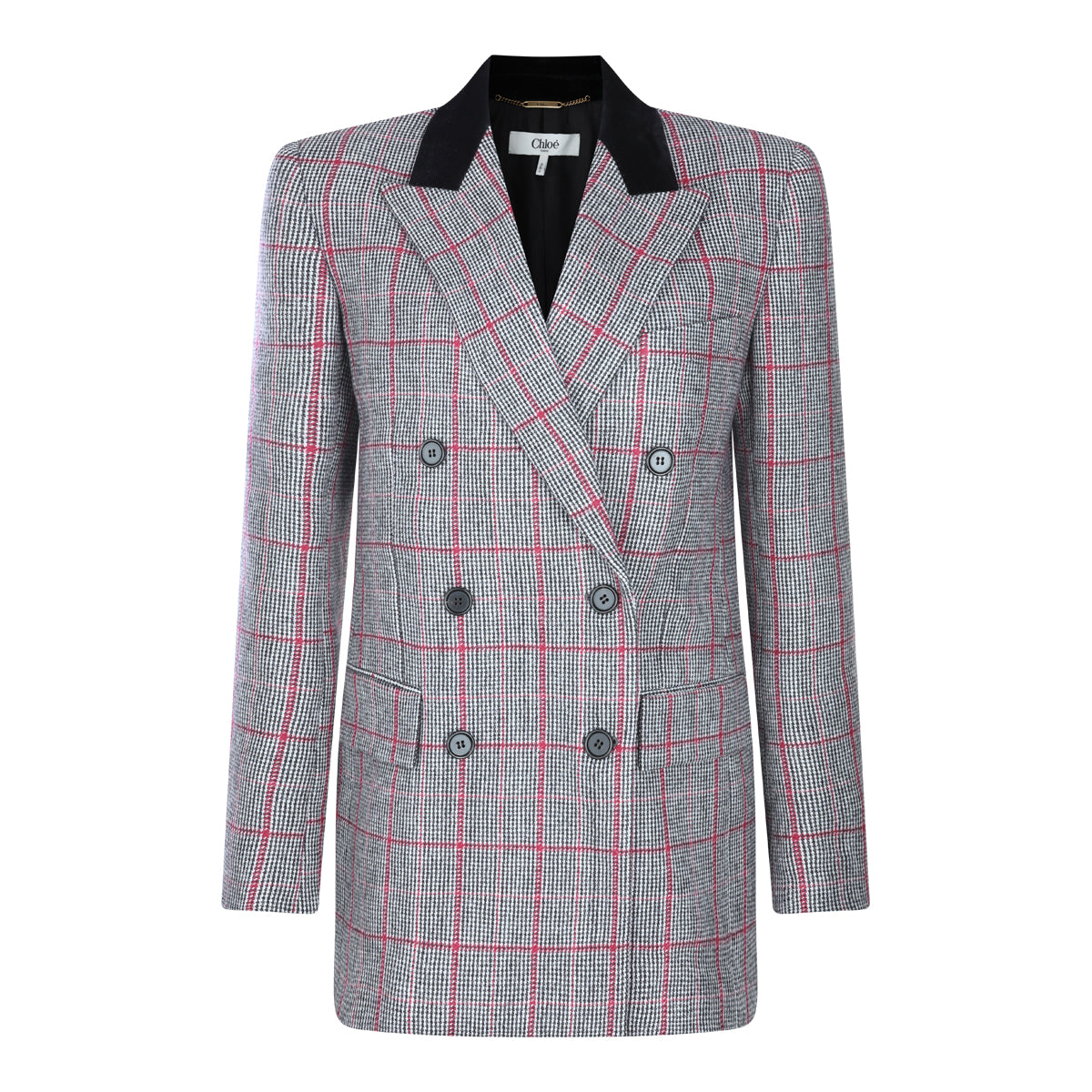GREY WOOL BLAZER