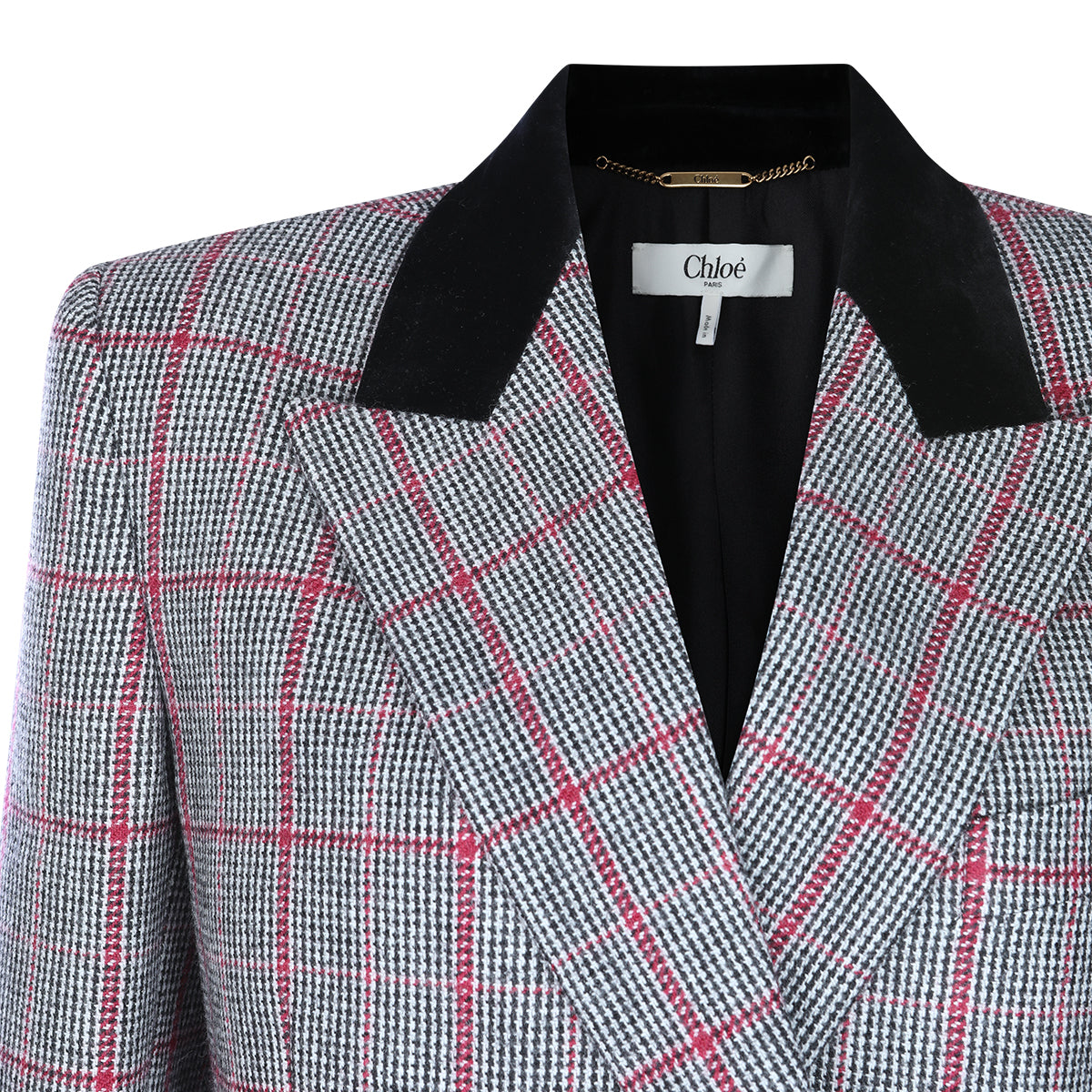 GREY WOOL BLAZER