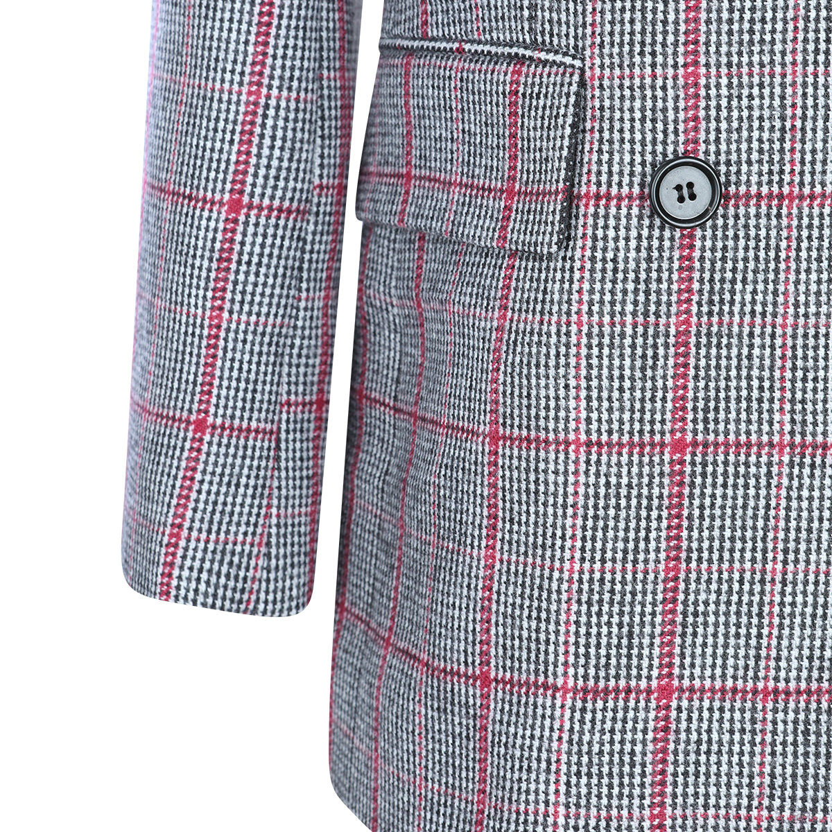 GREY WOOL BLAZER