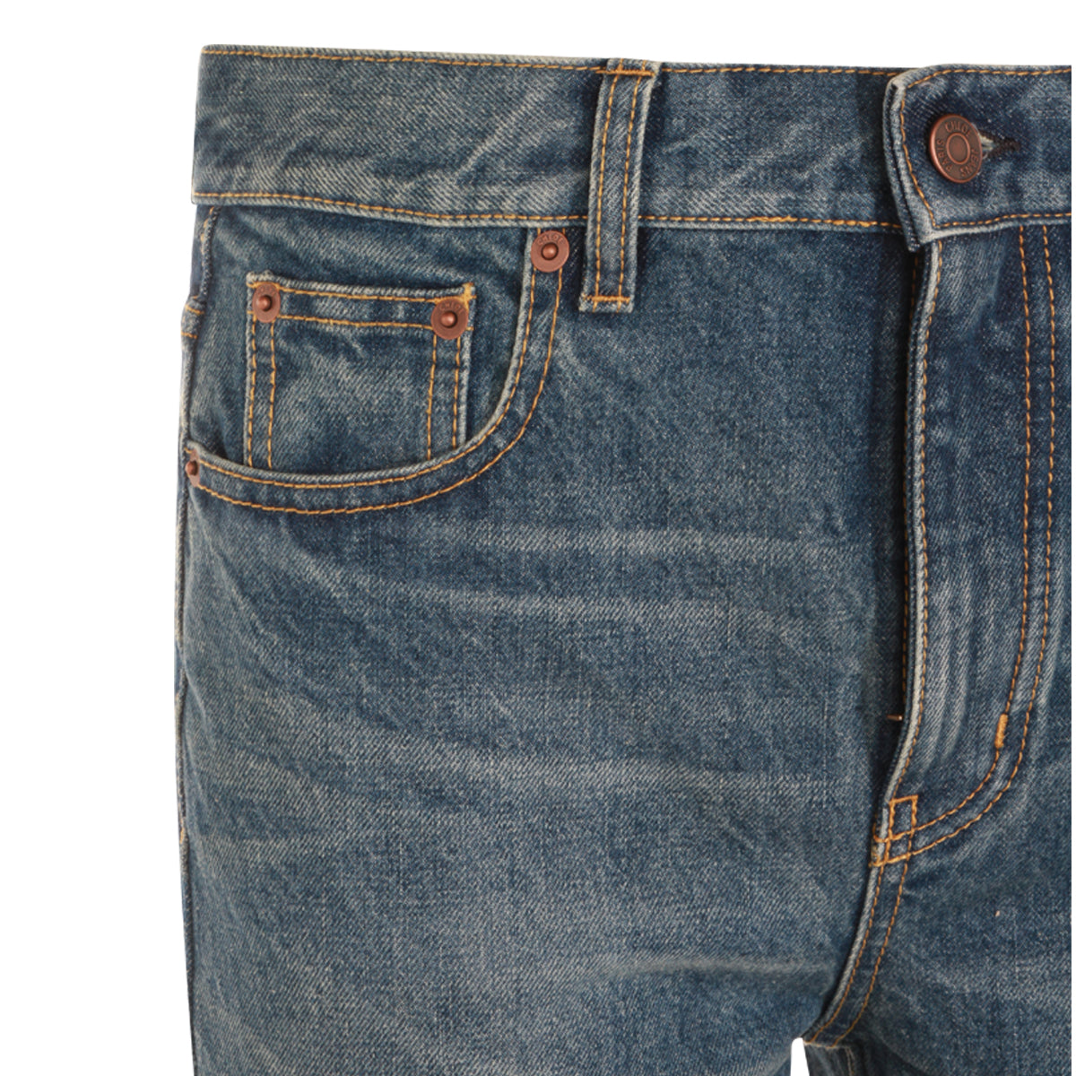 BLUE COTTON JEANS