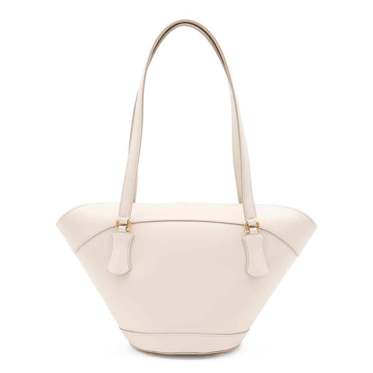 WHITE LEATHER SATCHELS