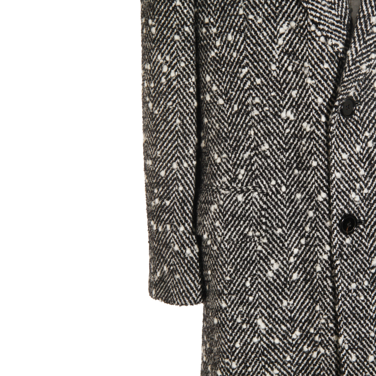 GREY WOOL COAT
