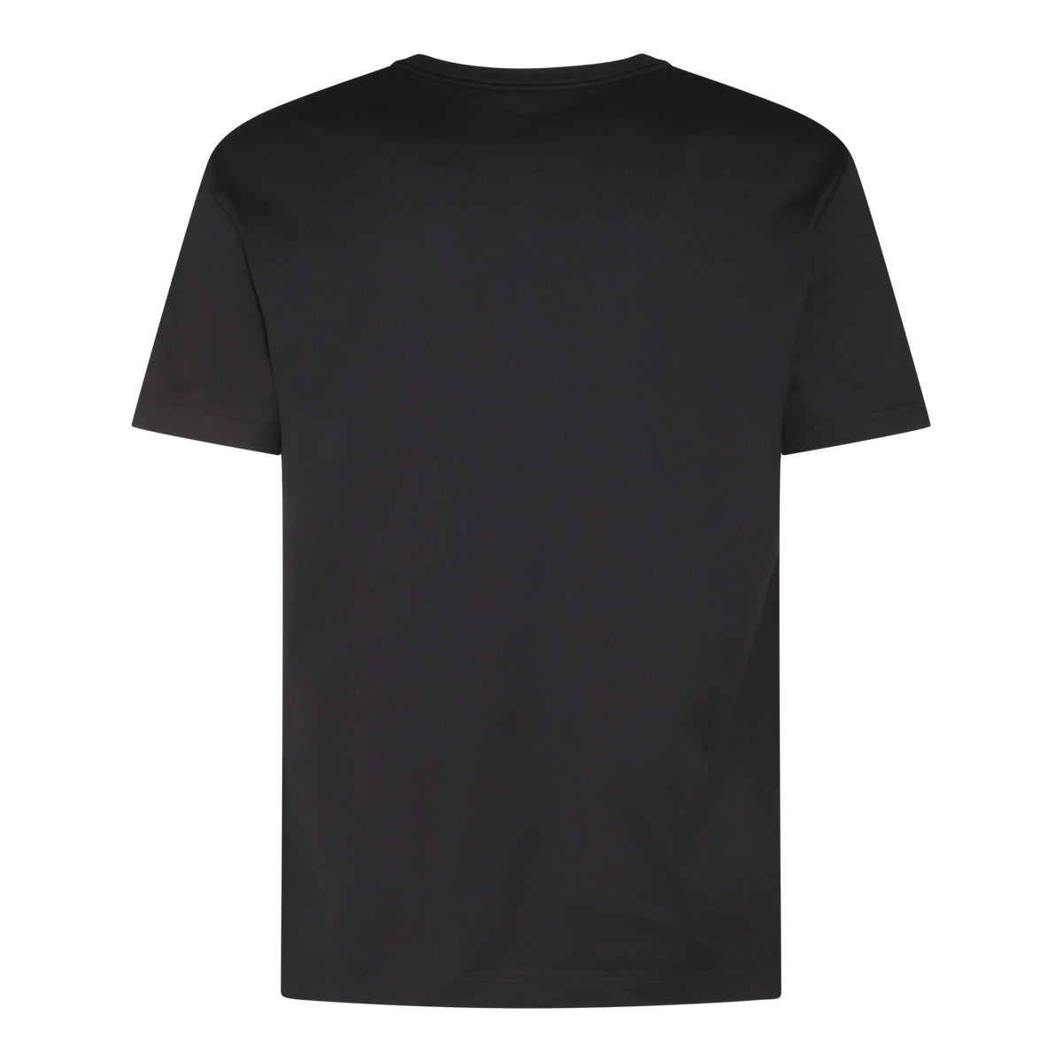 BLACK COTTON T-SHIRT