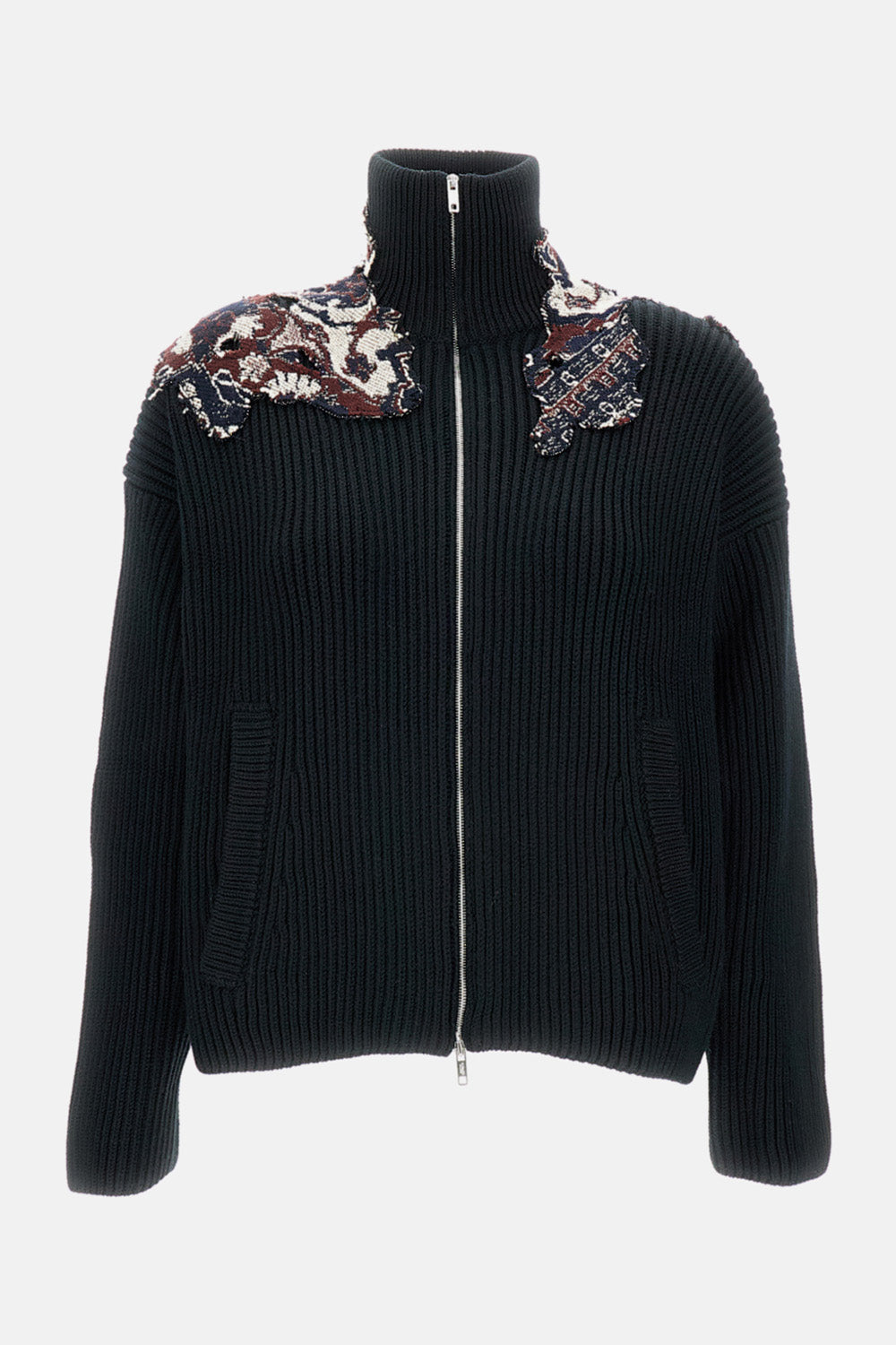 KNITTED BOMBER JACKET