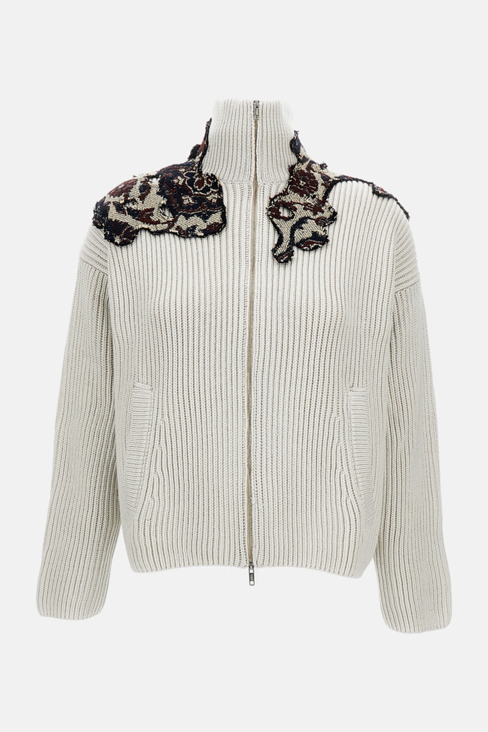 KNITTED BOMBER JACKET