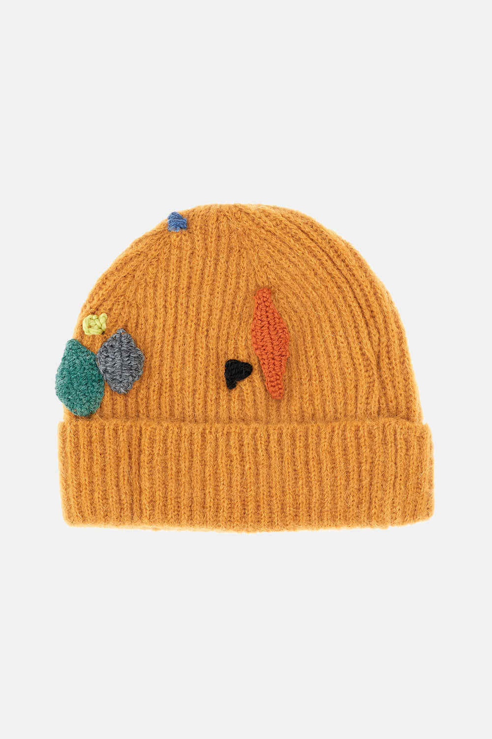 EMBROIDERED WOOL BEANIE