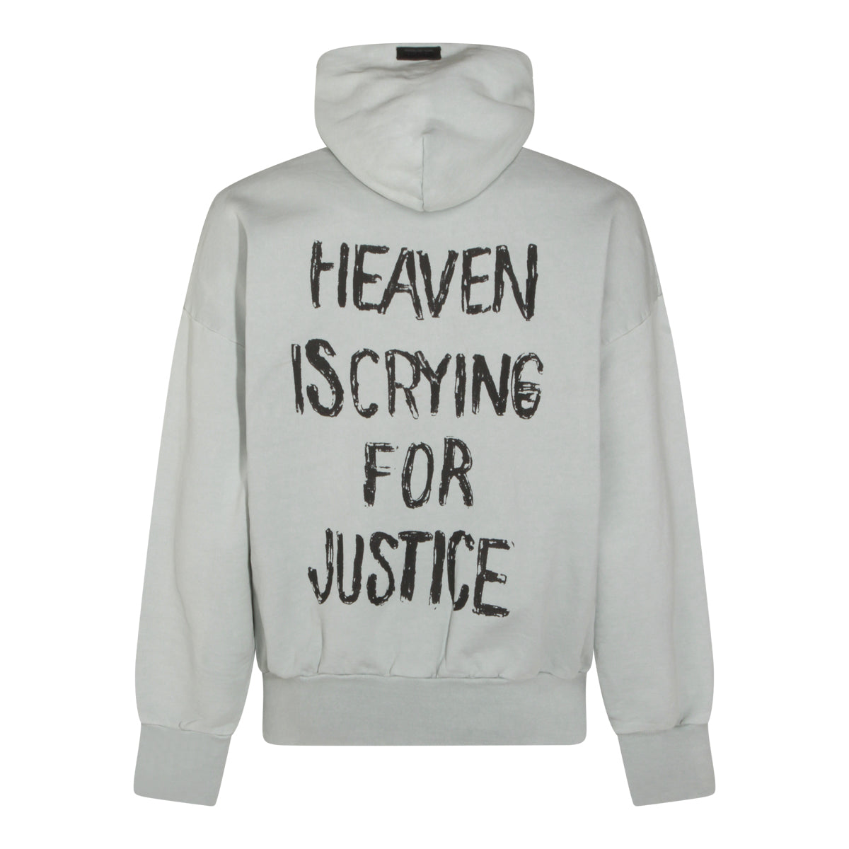 LIGHT GREY COTTON SWEATSHIRT