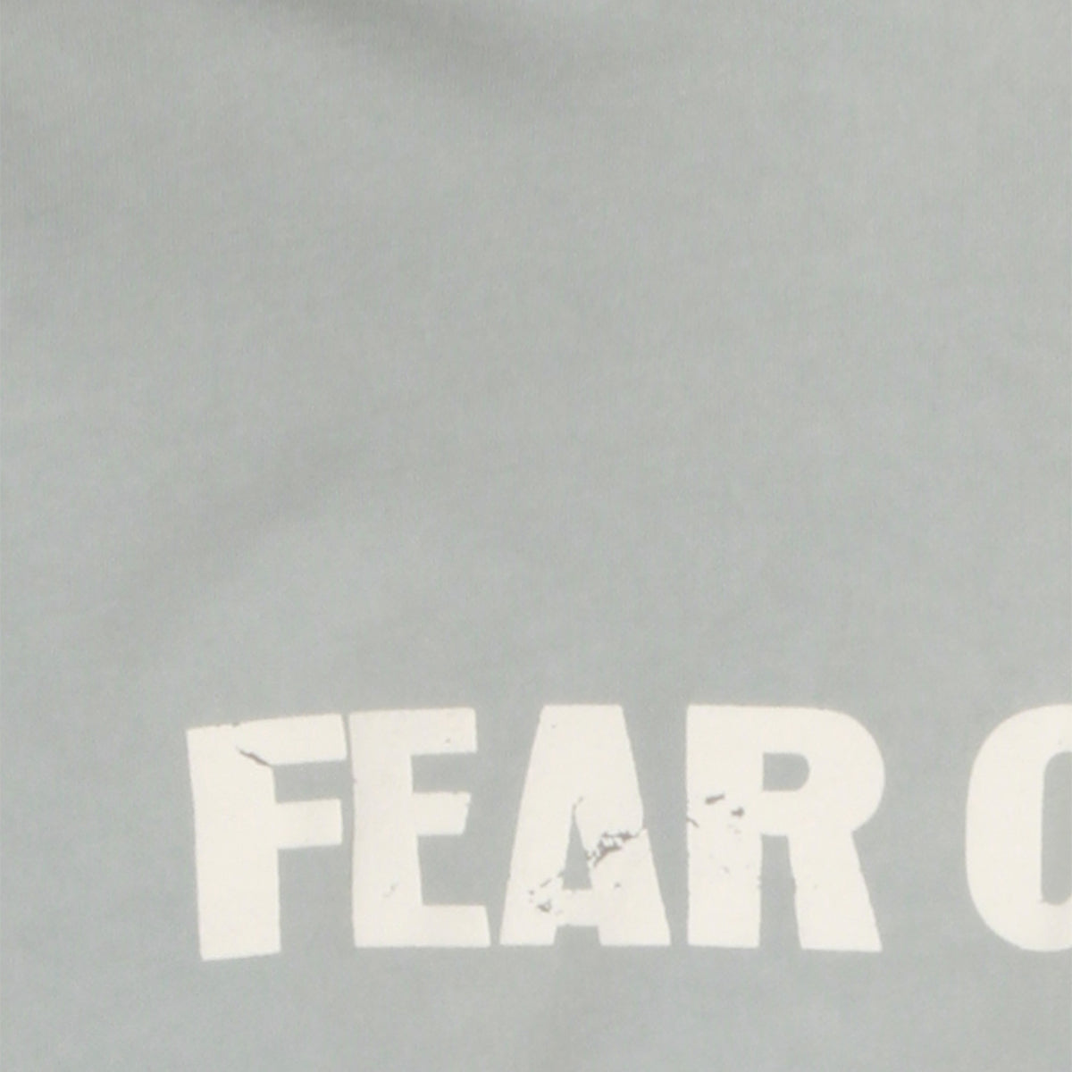 LIGHT GREY COTTON SWEATSHIRT