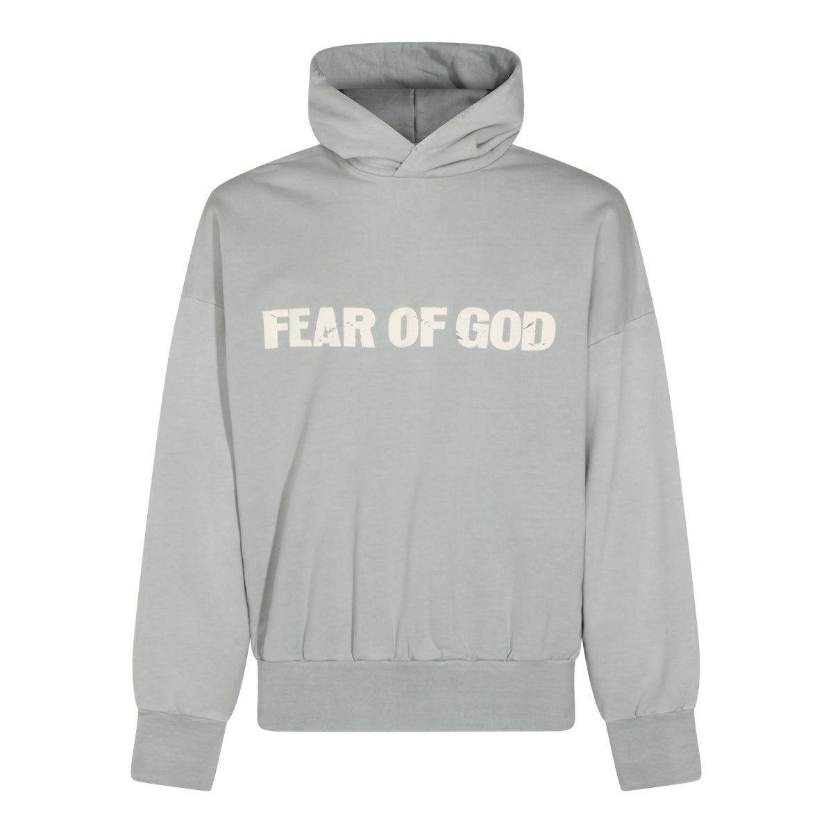 LIGHT GREY COTTON SWEATSHIRT