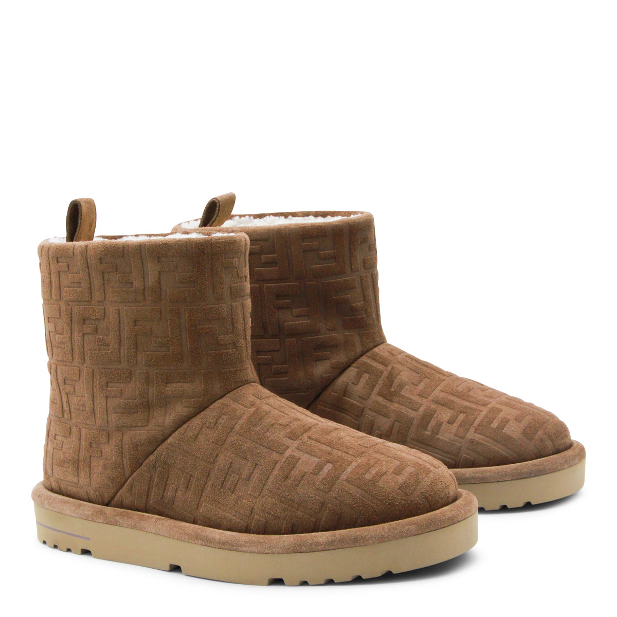 BEIGE LEATHER BOOTS