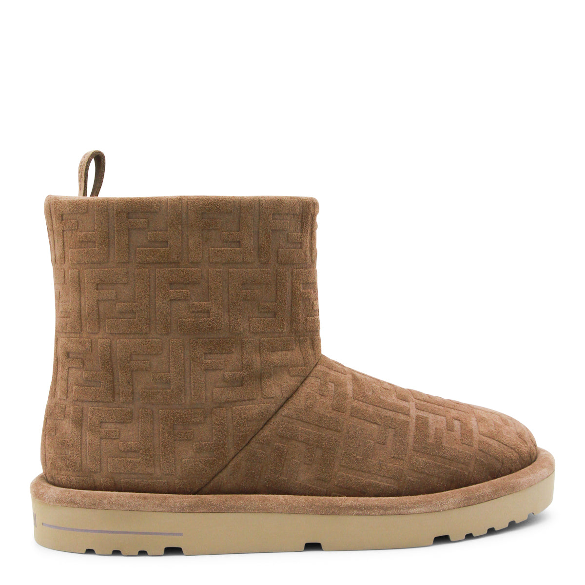 BEIGE LEATHER BOOTS