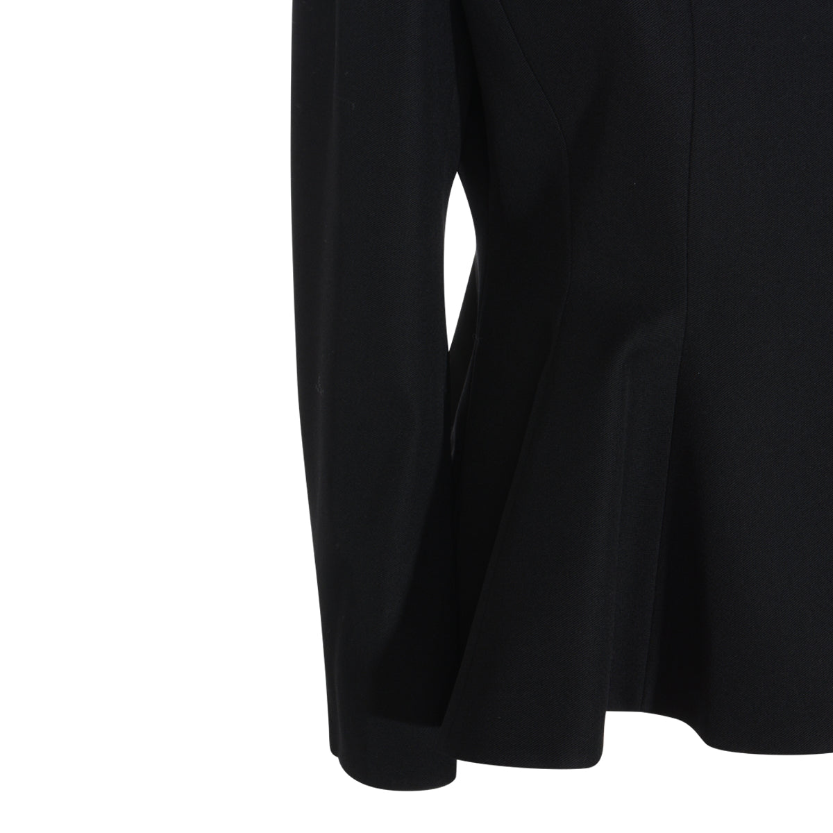 BLACK WOOL BLAZER