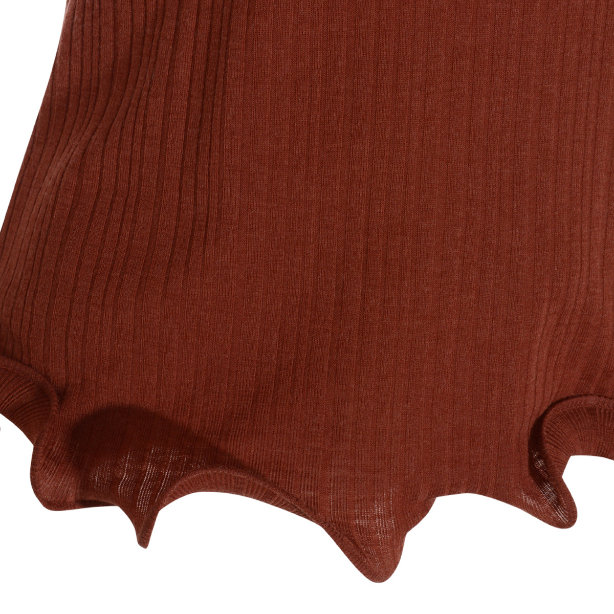 DARK RED WOOL KNITWEAR