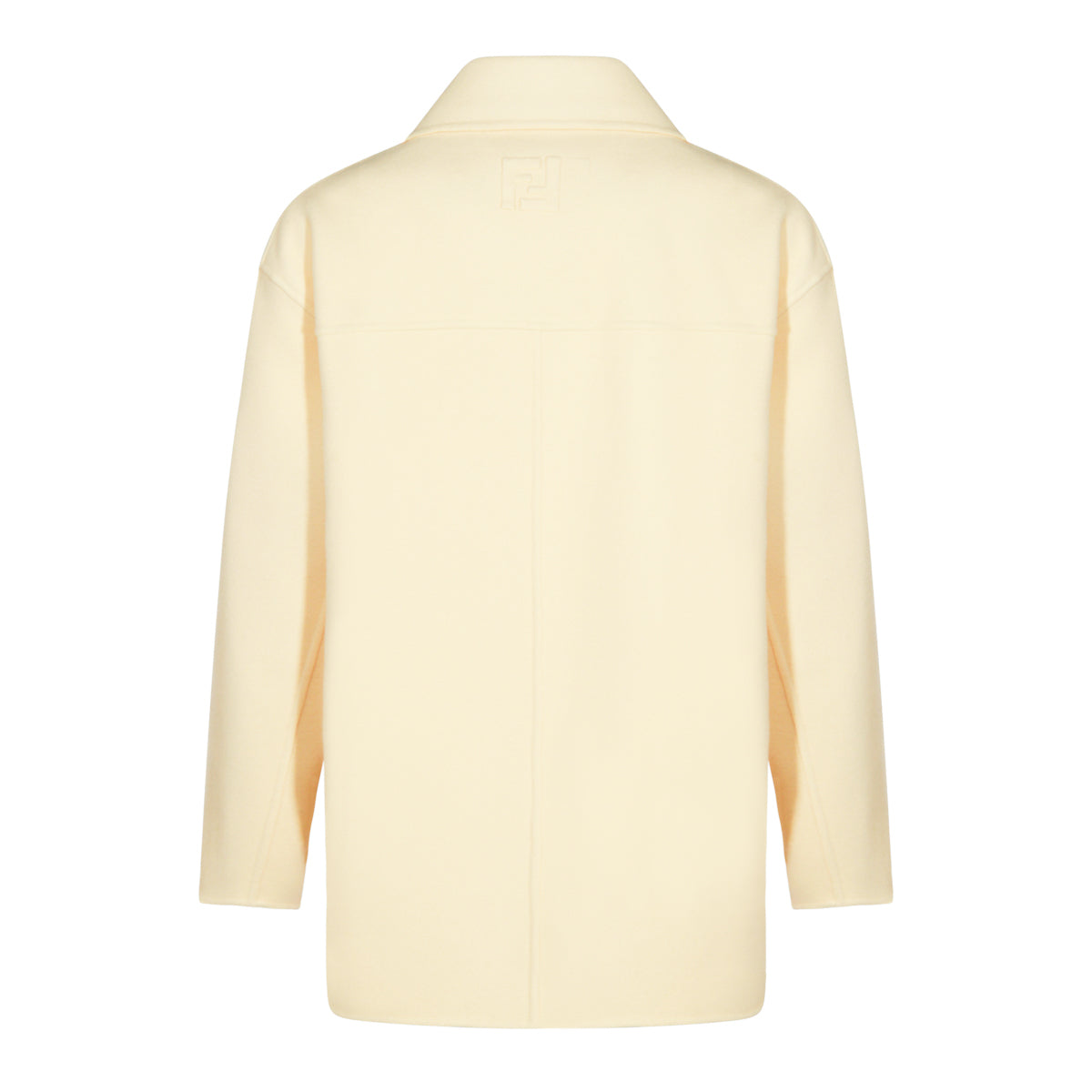 YELLOW WOOL COAT