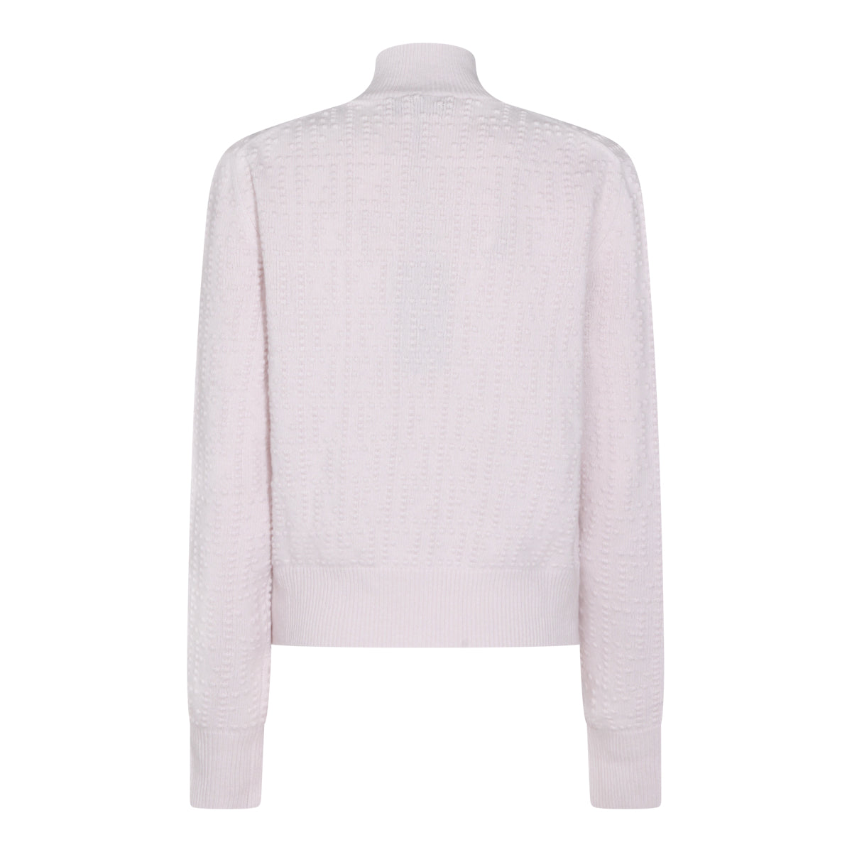 LIGHT GREY WOOL KNITWEAR