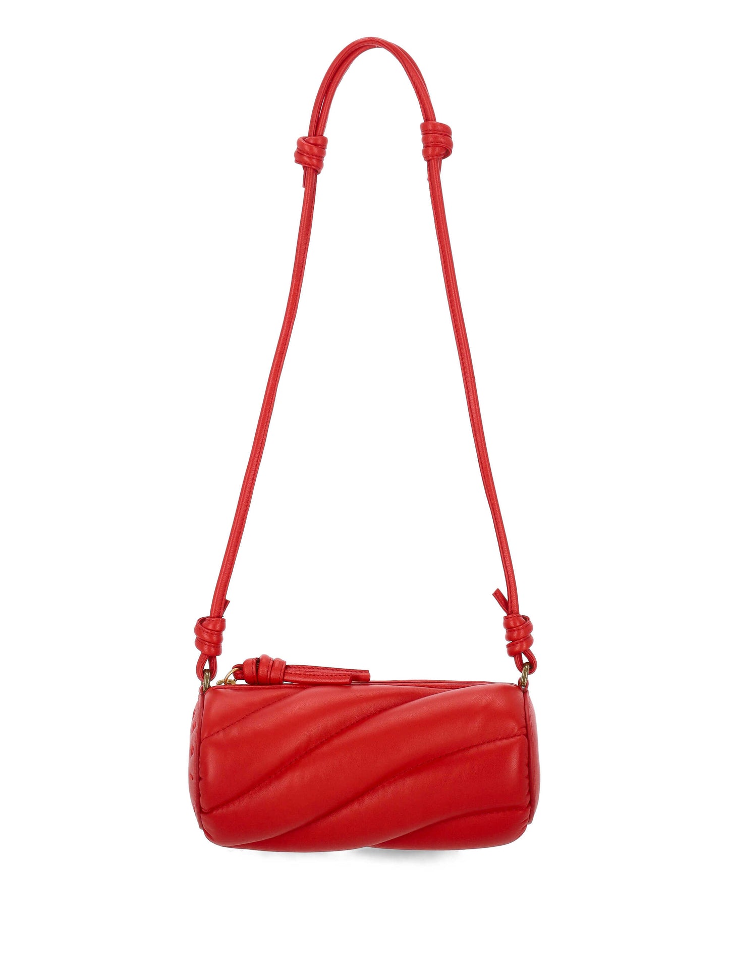 MELLA LEATHER MINI BAG RED