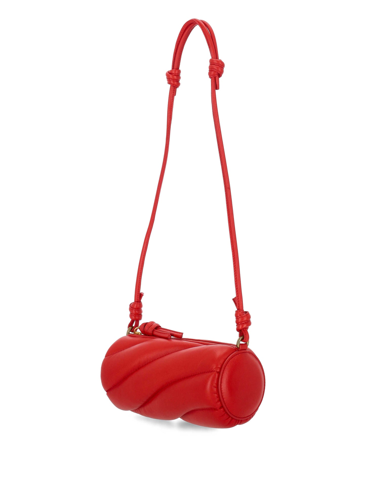 MELLA LEATHER MINI BAG RED
