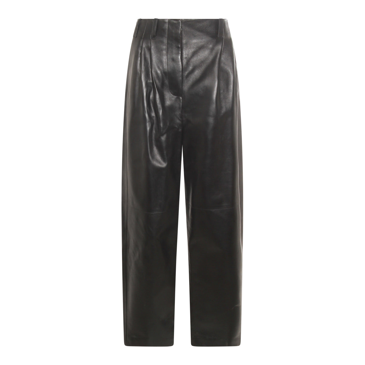 BLACK LEATHER PANTS