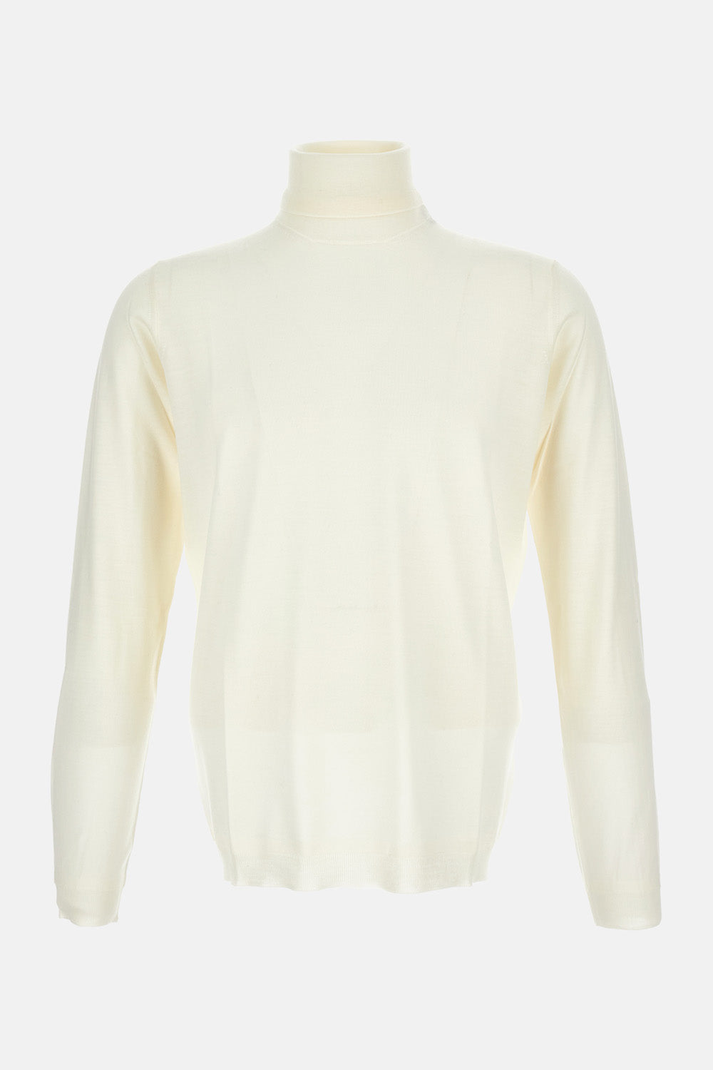 EXTRA-FINE WOOL TURTLE NECK SWEATER