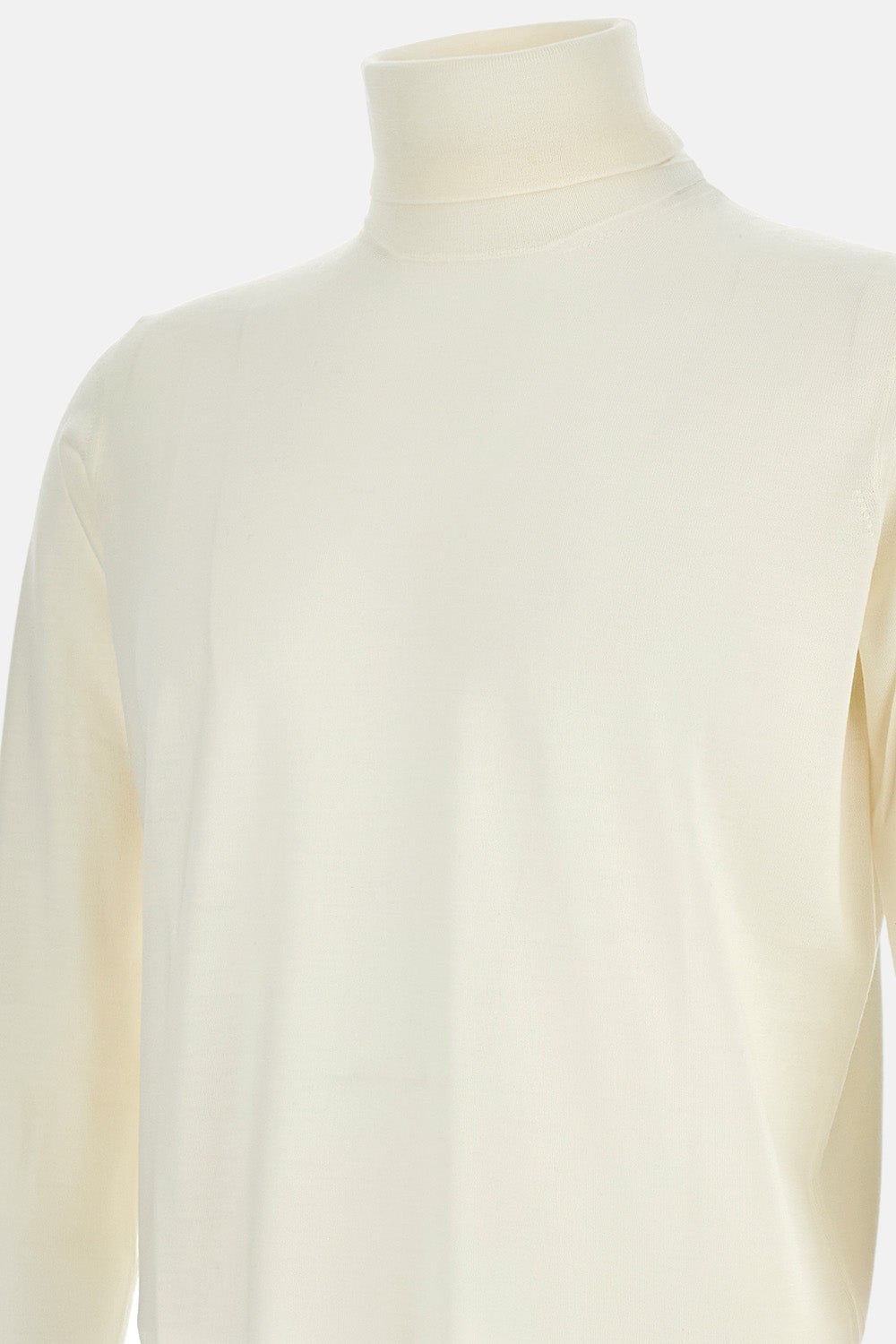EXTRA-FINE WOOL TURTLE NECK SWEATER