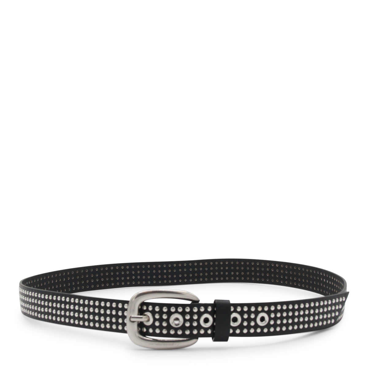BLACK LEATHER BELT