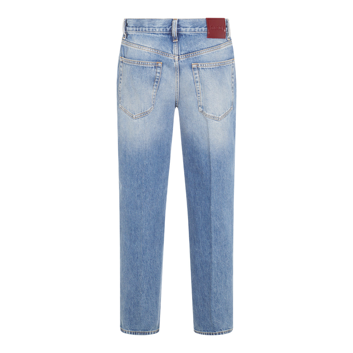 BLUE COTTON DENIM JEANS