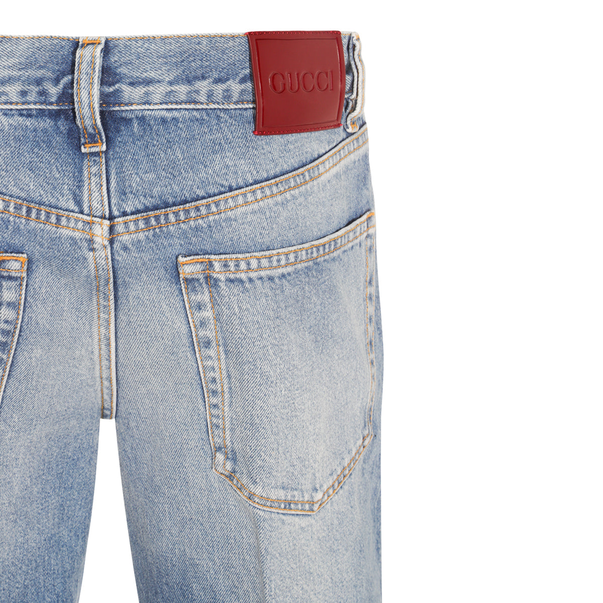 BLUE COTTON DENIM JEANS