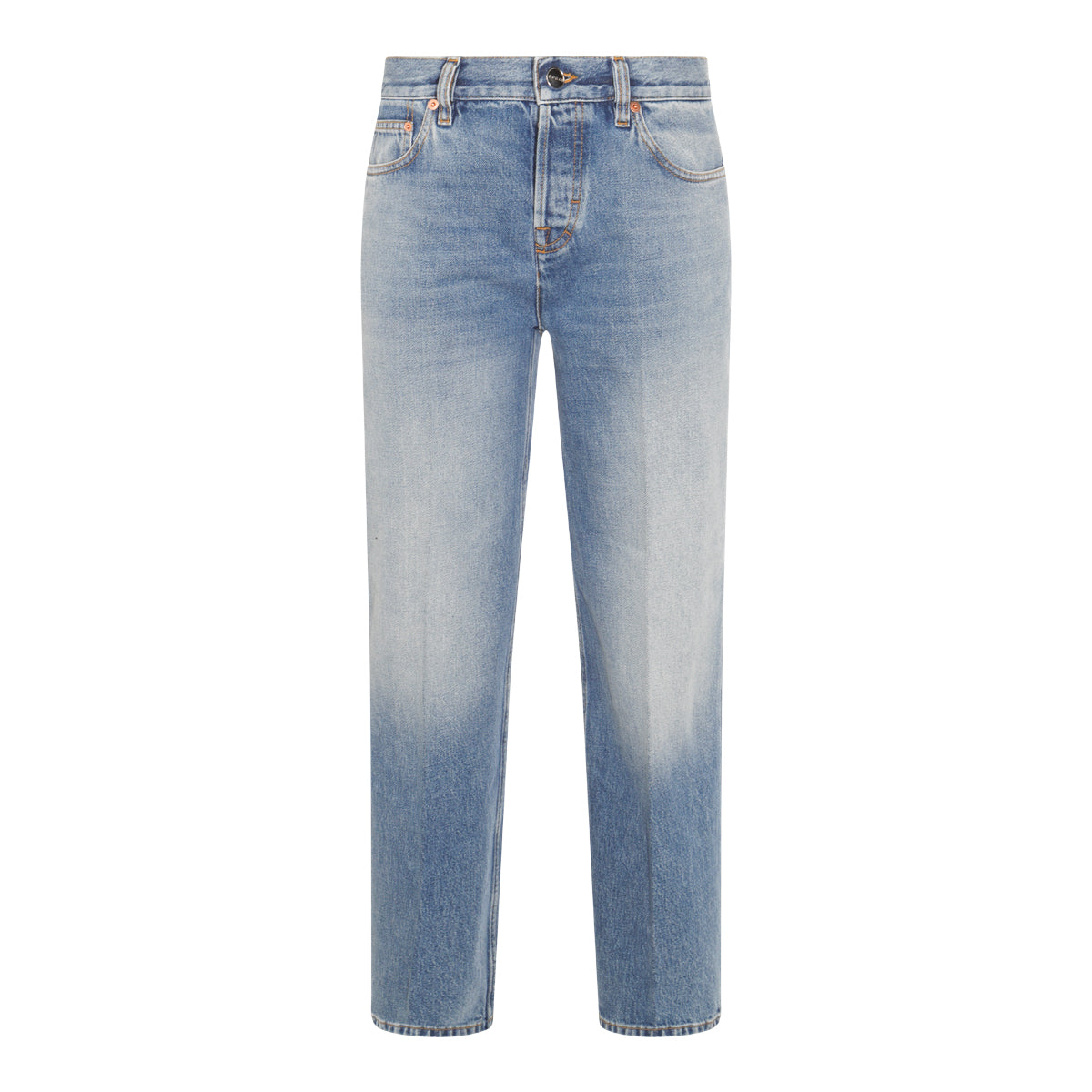 BLUE COTTON DENIM JEANS