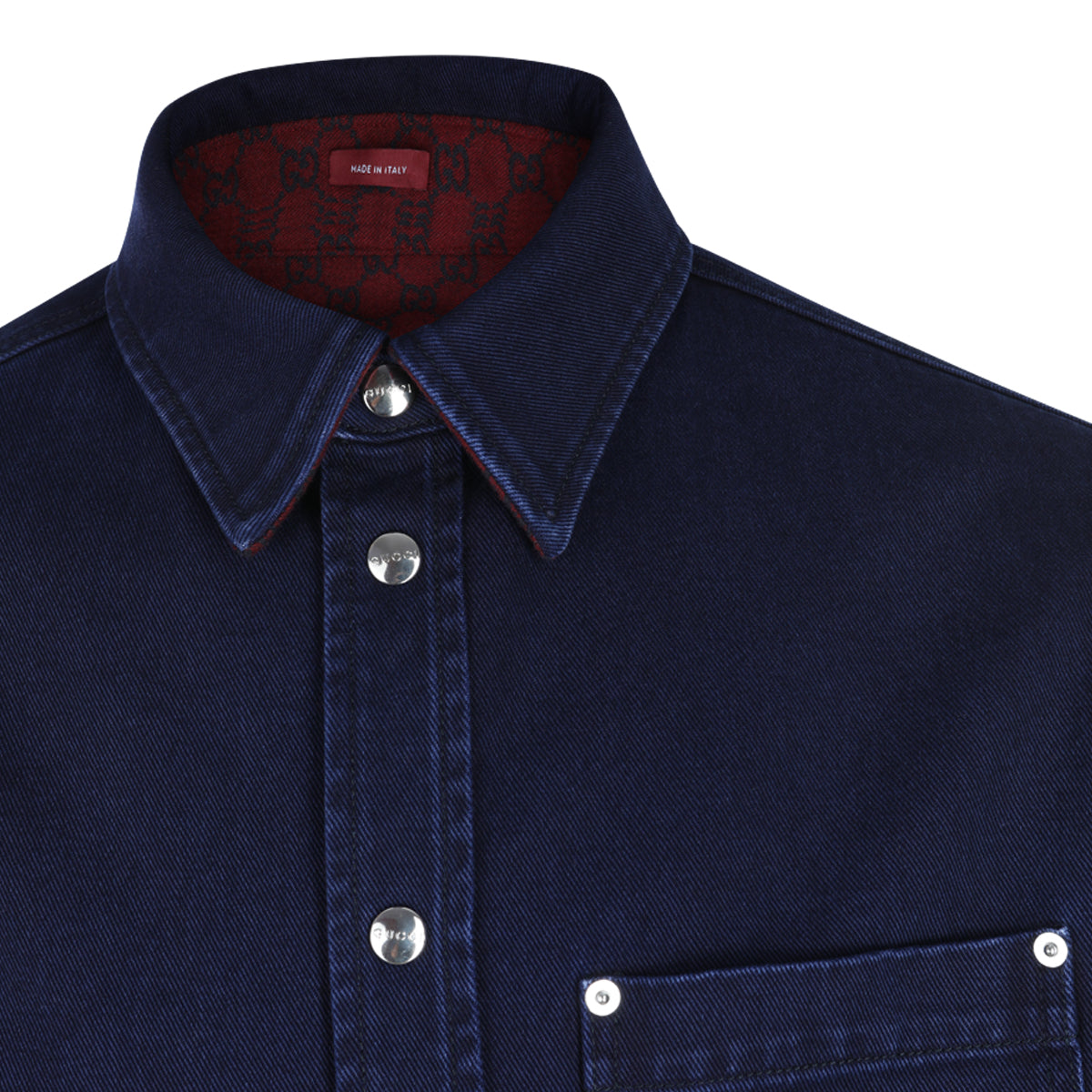 NAVY COTTON CASUAL JACKET