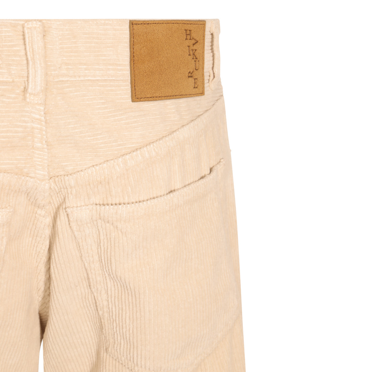 BEIGE COTTON JEANS
