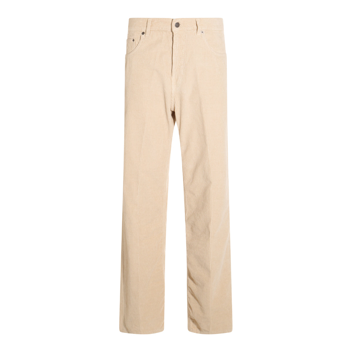 BEIGE COTTON JEANS