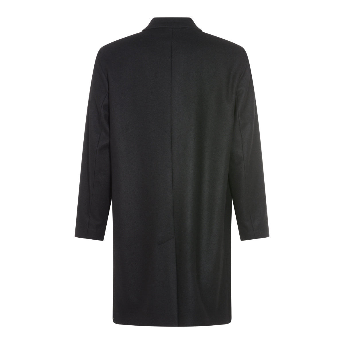 BLACK WOOL COAT