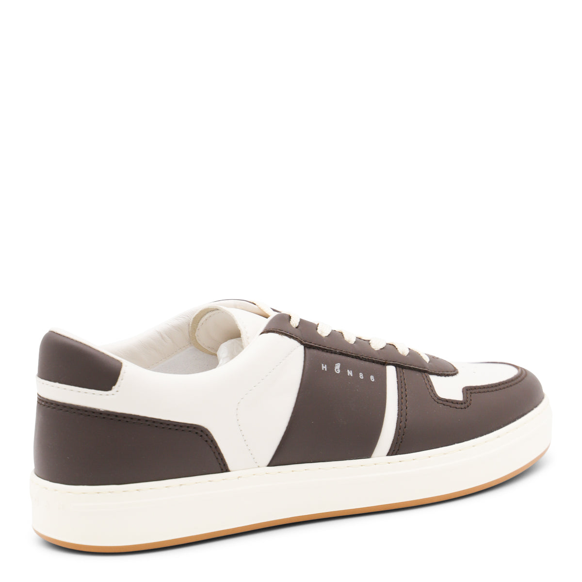 BROWN LEATHER SNEAKERS
