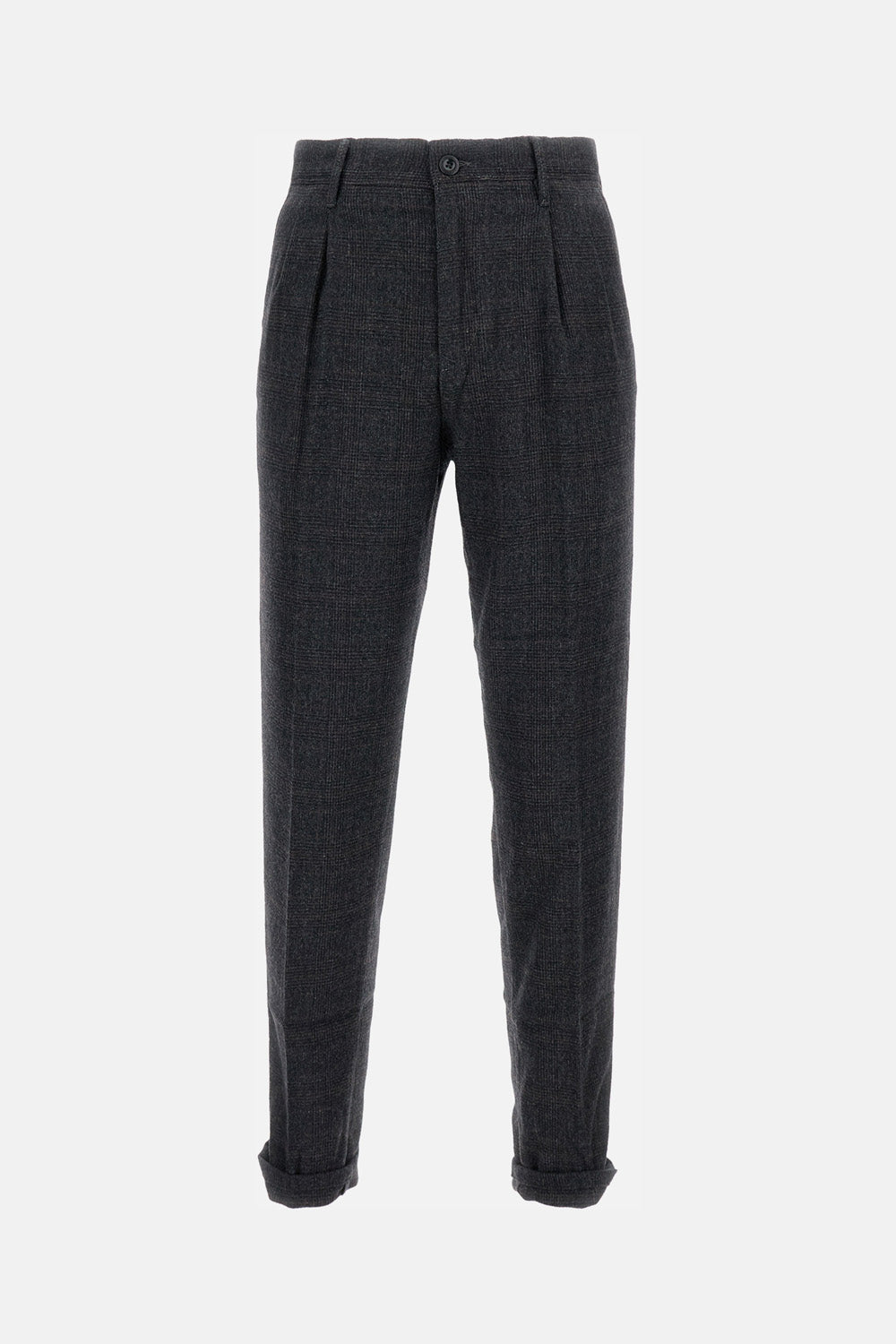 TAILORED WOOL BLEND TROUSERS