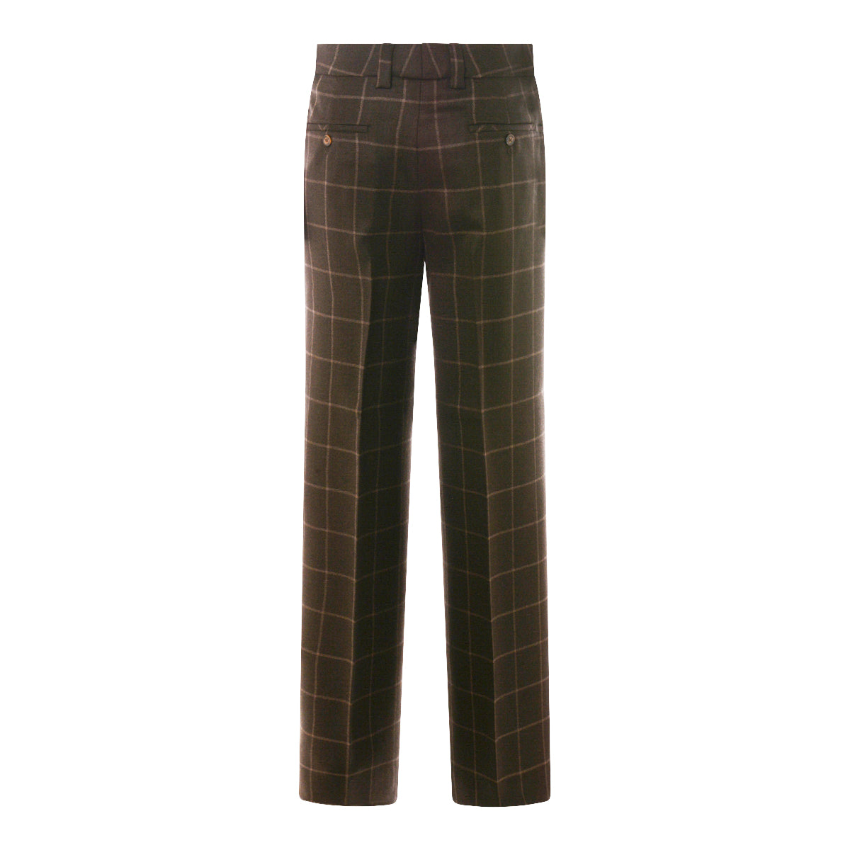 BROWN WOOL PANTS
